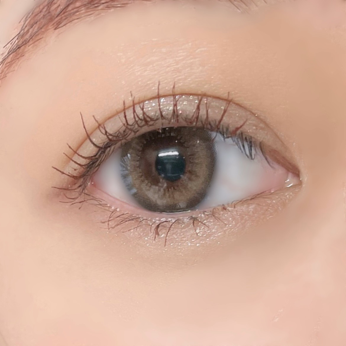 Pompon Pop /chuu LENS/ワンデー（１DAY）カラコンを使ったクチコミ（2枚目）