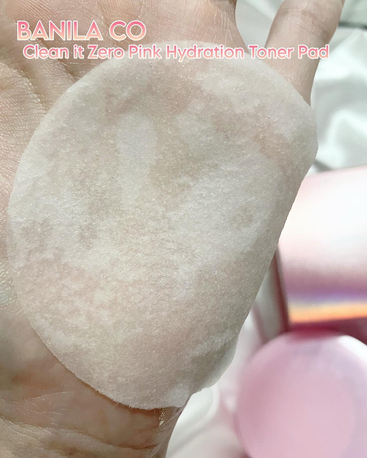 クリーンイットゼロ ピンクモイスチャートナーパッド/BANILA CO/トナーパッドを使ったクチコミ(4枚目)