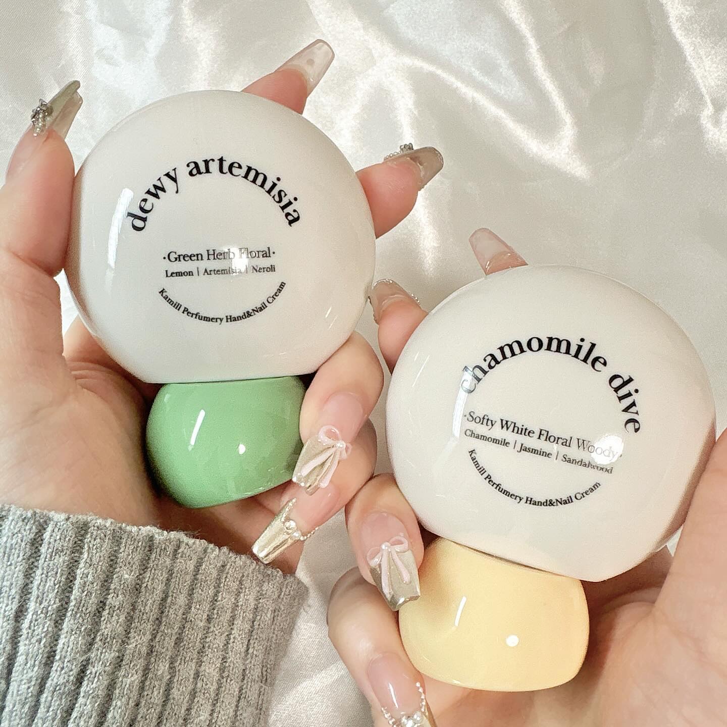 パフューマリー ハンド＆ネイルクリーム デューイアルテミシア 50ml/カミール/ハンドクリームを使ったクチコミ（1枚目）