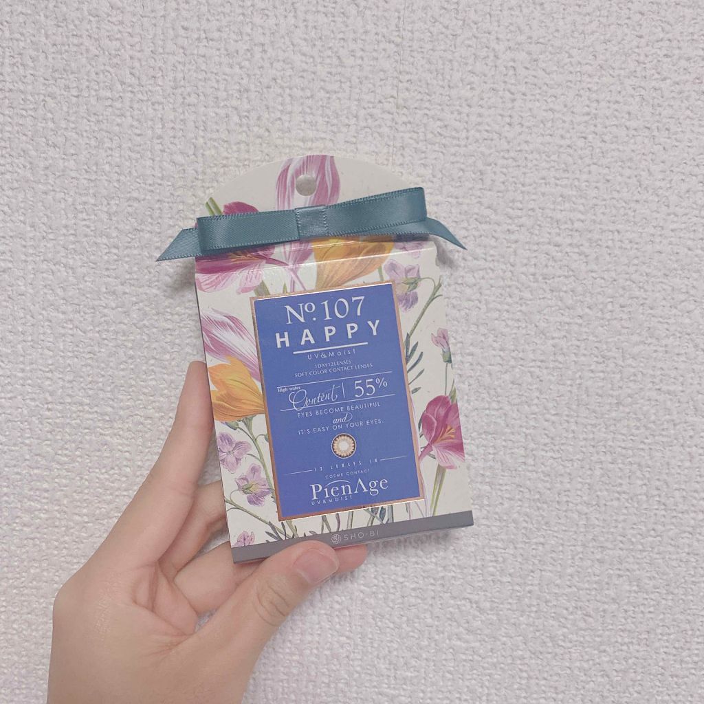 ピエナージュ UV＆モイスト/PienAge/カラーコンタクトレンズを使ったクチコミ（1枚目）