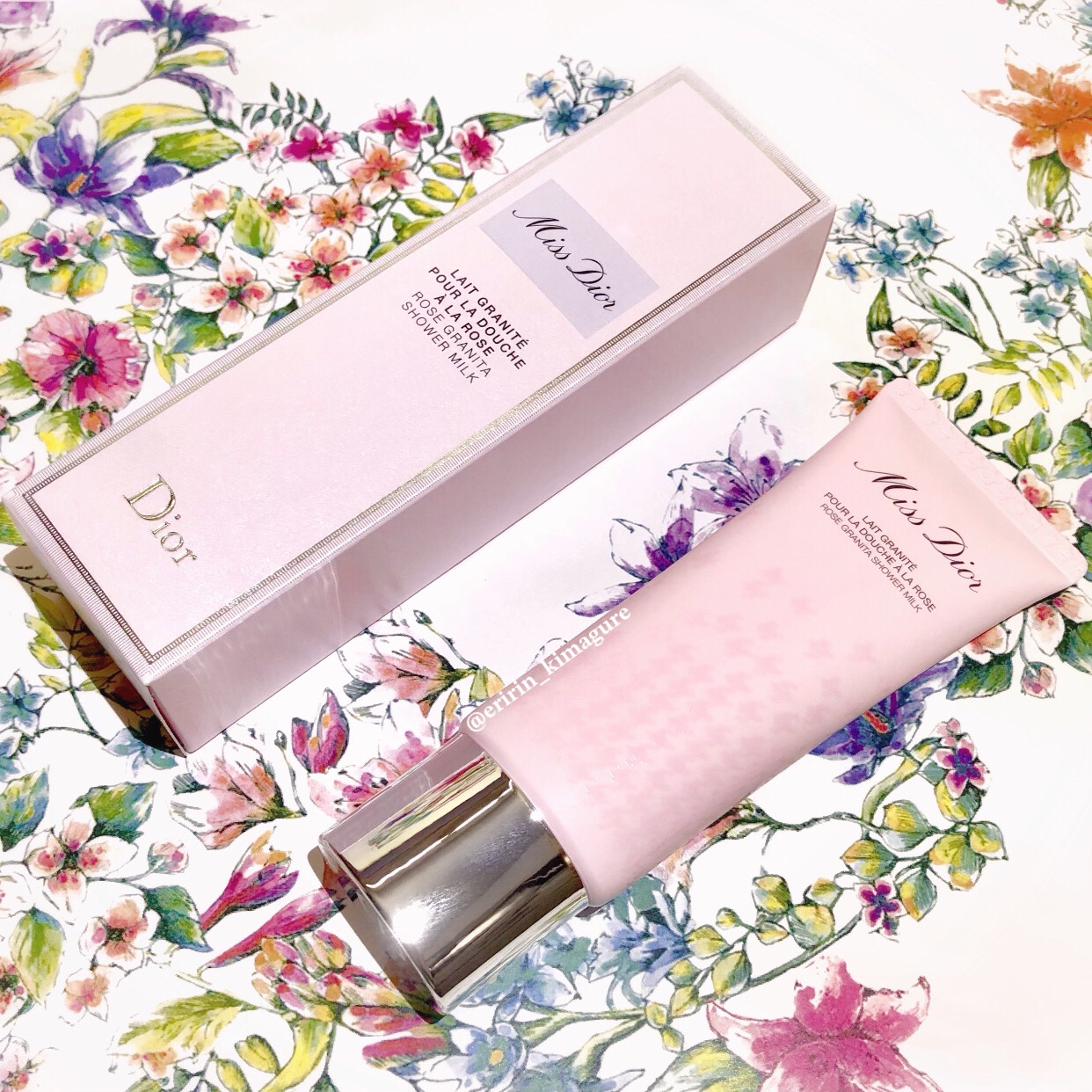 試してみた】Dior ミス ディオール ローズ シャワー ミルク スクラブの