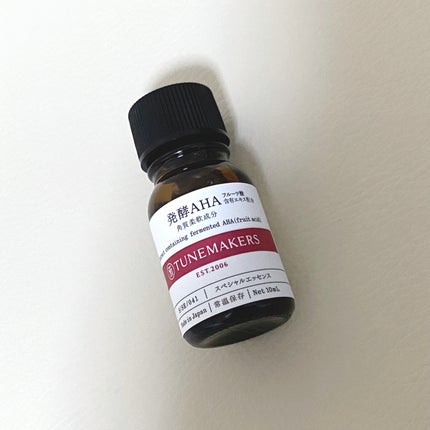 TUNEMAKERS AHA(フルーツ酸)含有エキスのクチコミ「TUNEMAKERS
発酵AHA
透明なシャバシャバなテクスチャーで、発酵した香りが若干し.....」(1枚目)