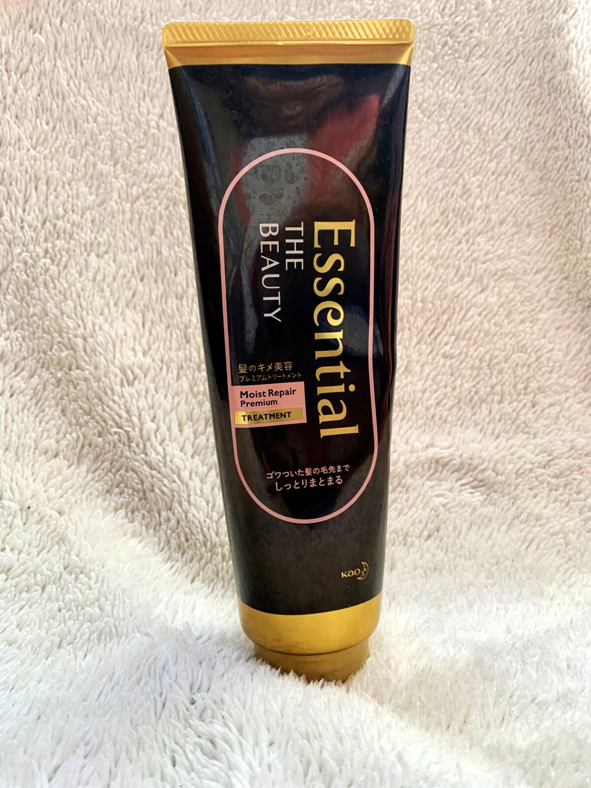 THE BEAUTY 髪のキメ美容プレミアムトリートメント<モイストリペアプレミアム>/エッセンシャル/洗い流すヘアトリートメントを使ったクチコミ(7枚目)