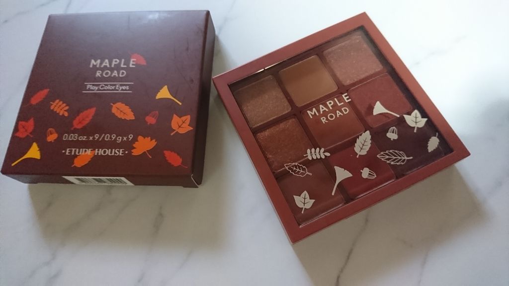 プレイカラーアイシャドウ メープルロード/ETUDE/アイシャドウパレットを使ったクチコミ（1枚目）
