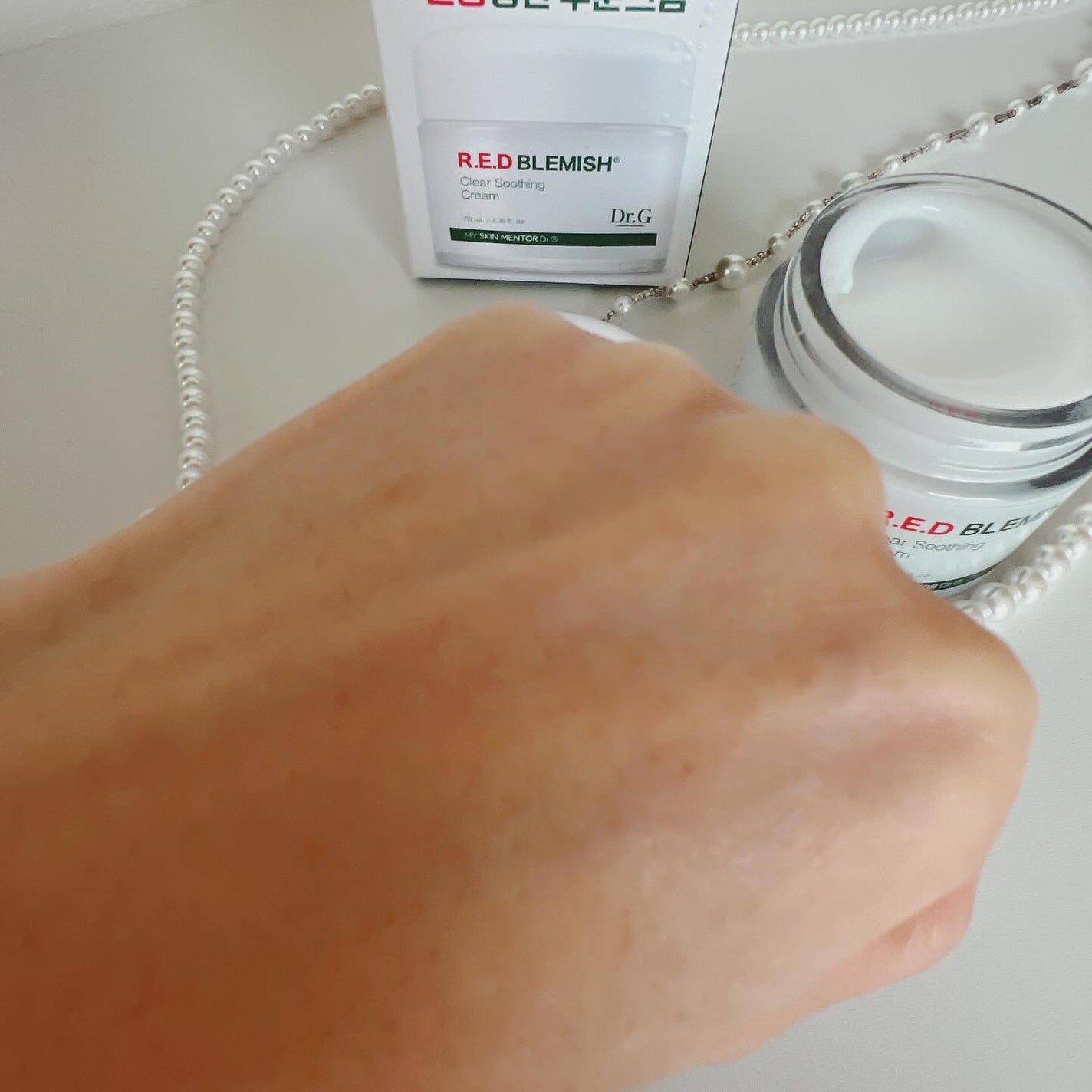 レッドブレミッシュ クリアスージングクリーム/Dr.G/フェイスクリームを使ったクチコミ(6枚目)