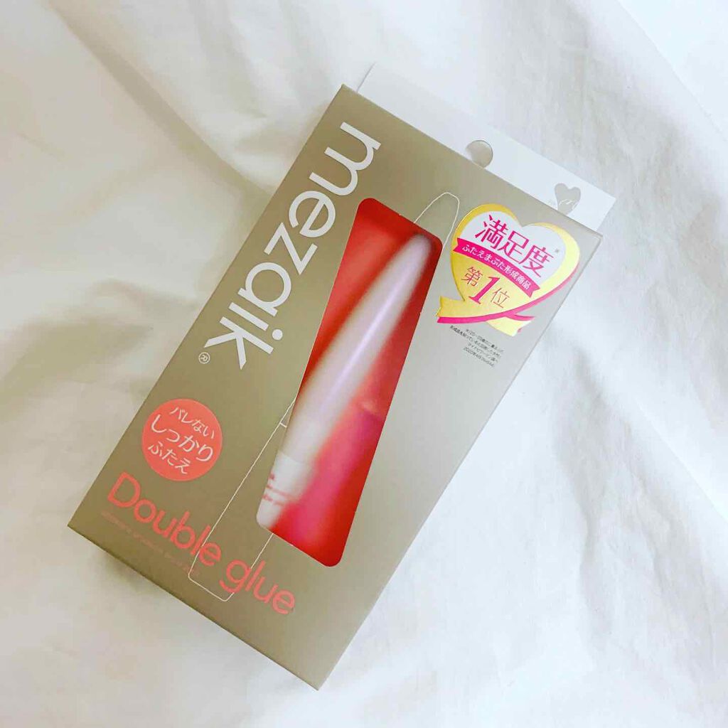 メザイク ダブルグルー 接着タイプのクチコミ「＼メザイク ダブルグルー／


ふたえアイテムといえばメザイクというくらい有名だけど、ハードタ.....」（1枚目）