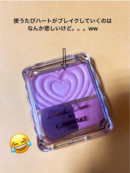パウダーチークス/キャンメイク/パウダーチークを使ったクチコミ(4枚目)