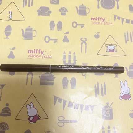 クリーミータッチライナー/キャンメイク/ジェルアイライナーを使ったクチコミ(1枚目)