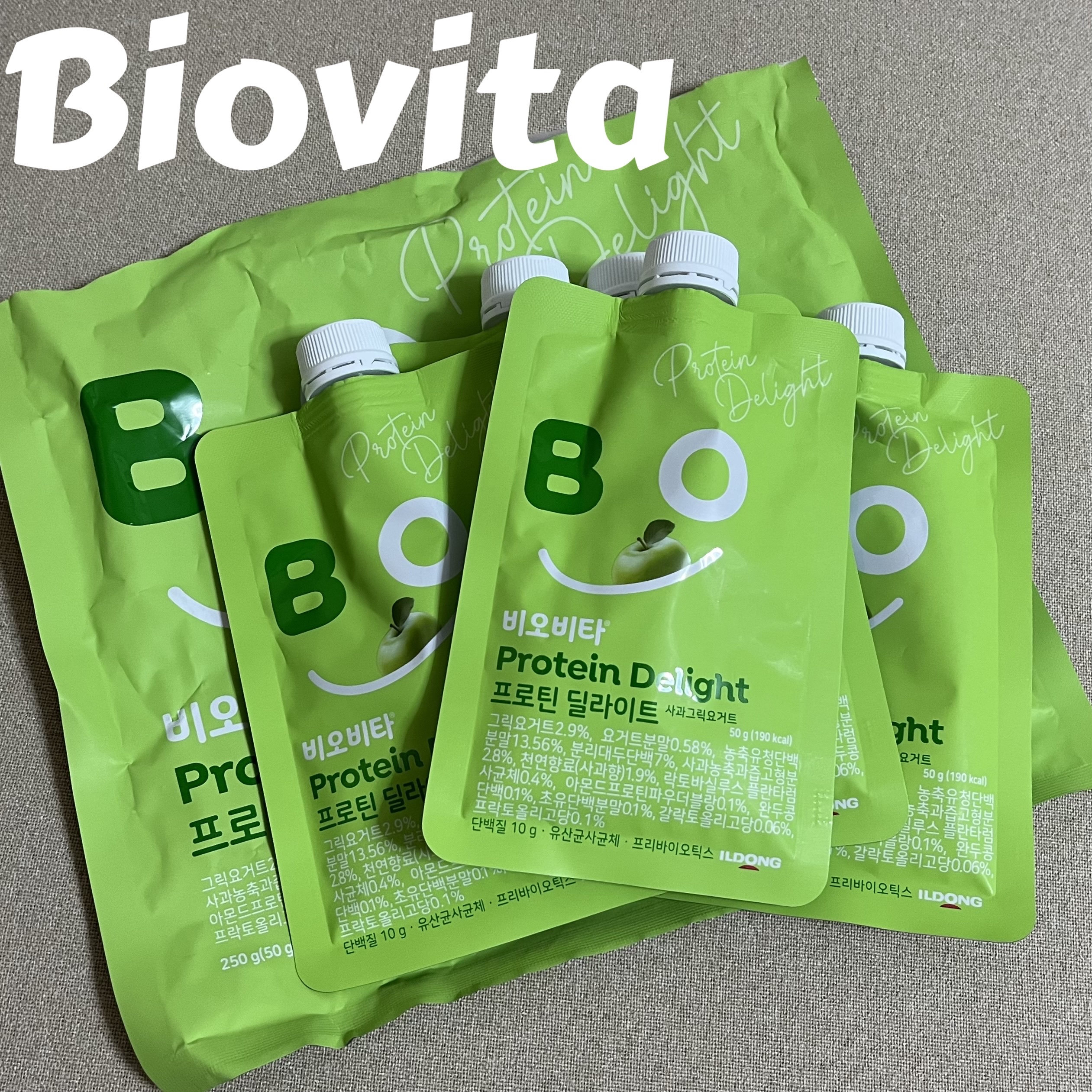 ビオビタプロテインディライト/Biovita/飲むヨーグルトを使ったクチコミ（1枚目）