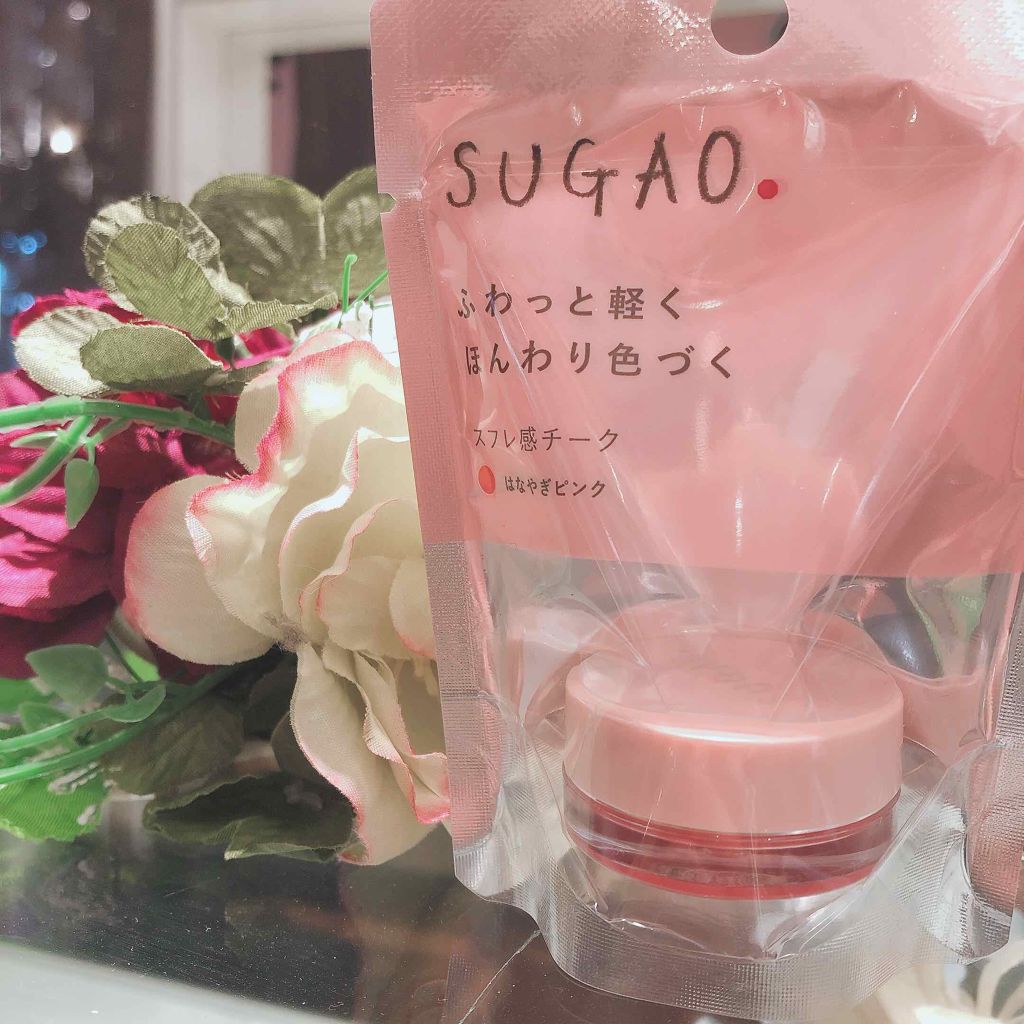 スフレ感チーク はなやぎピンク/SUGAO®/ジェル・クリームチークを使ったクチコミ（1枚目）