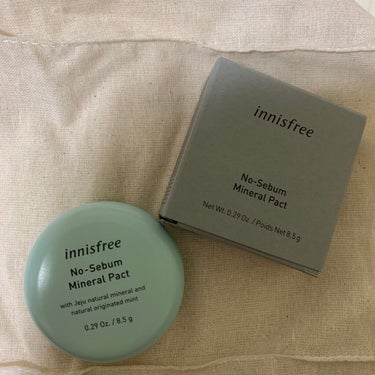 ノーセバム ミネラルパクト N/innisfree/プレストパウダーを使ったクチコミ（1枚目）