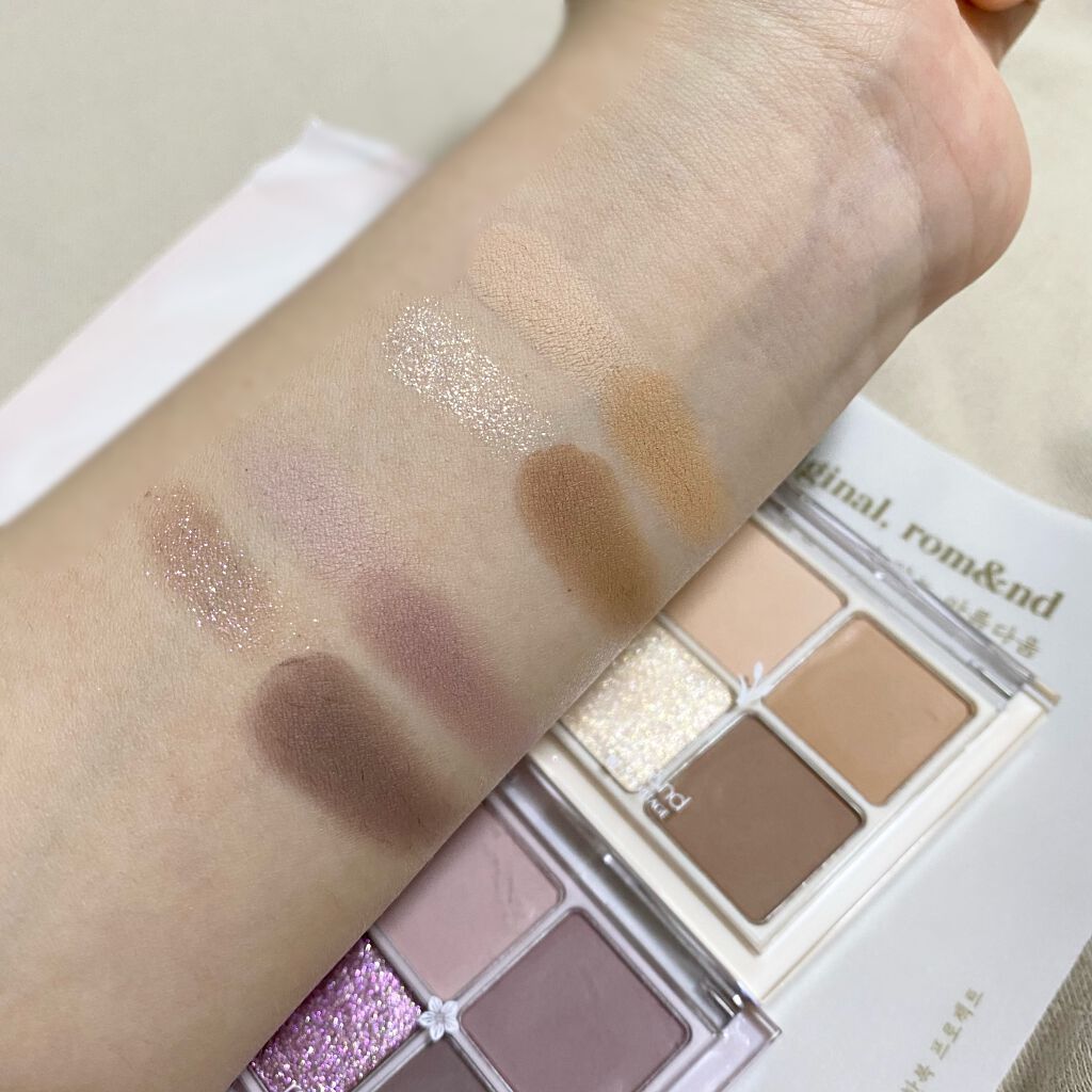 ベターザンアイズ 韓服エディション/rom&nd/アイシャドウパレットを使ったクチコミ(4枚目)