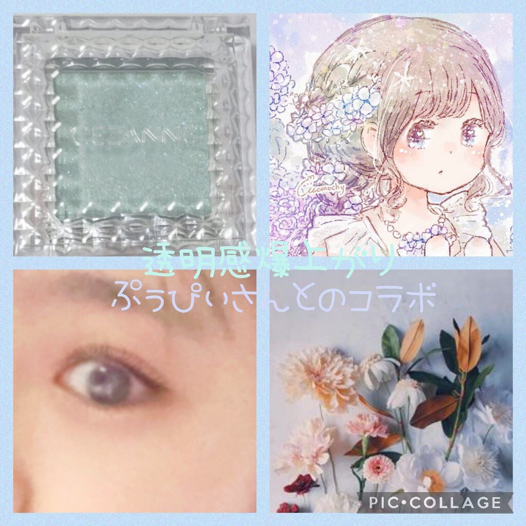 シングルカラーアイシャドウ/CEZANNE/単色アイシャドウを使ったクチコミ(1枚目)