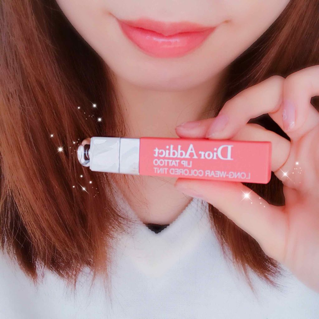 【旧】ディオール アディクト リップ ティント/Dior/リップグロスを使ったクチコミ(3枚目)