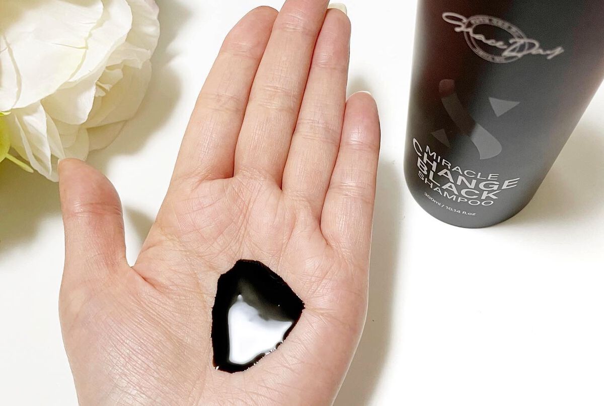 Grace Day Miracle Change Black Shampoo/Witch's Pouch/ヘアカラーを使ったクチコミ（3枚目）