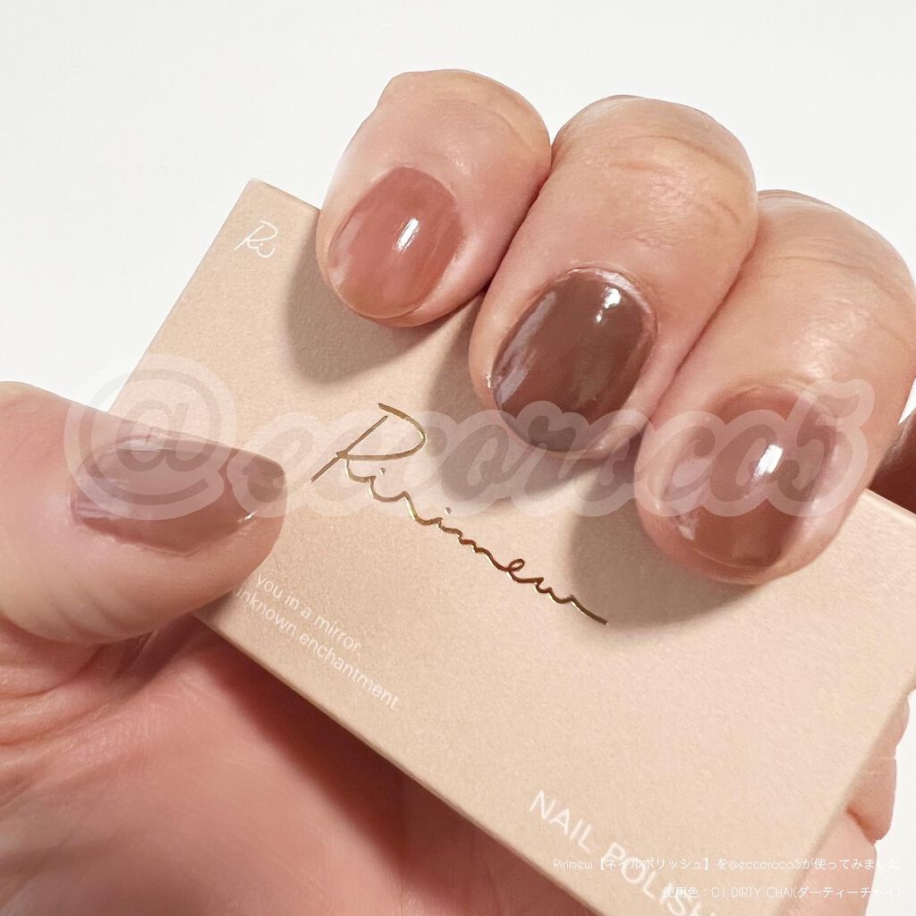 ネイルポリッシュ Ririmewの口コミ クイックドライ処方で早く乾くから 普通のネ By Eccoroco5 30代後半 Lips