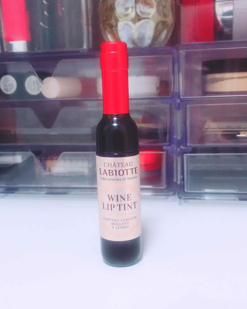 ワインリップティント OR01 シャルドネオレンジ/LABIOTTE/リップティントを使ったクチコミ（1枚目）
