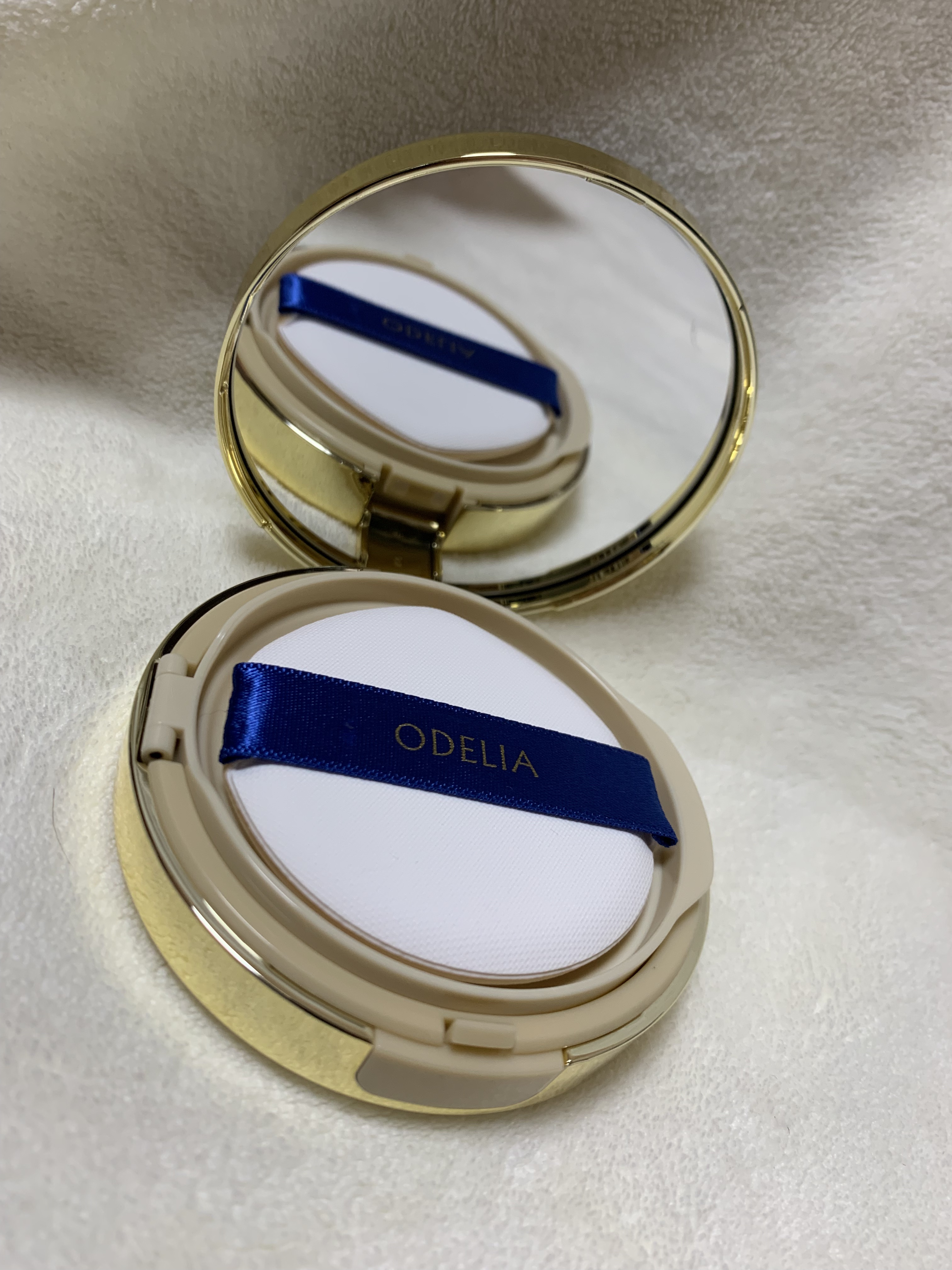 ルミナスフィット クッションファンデーション  02 ナチュラルオークル/ODELIA/クッションファンデーションを使ったクチコミ（2枚目）