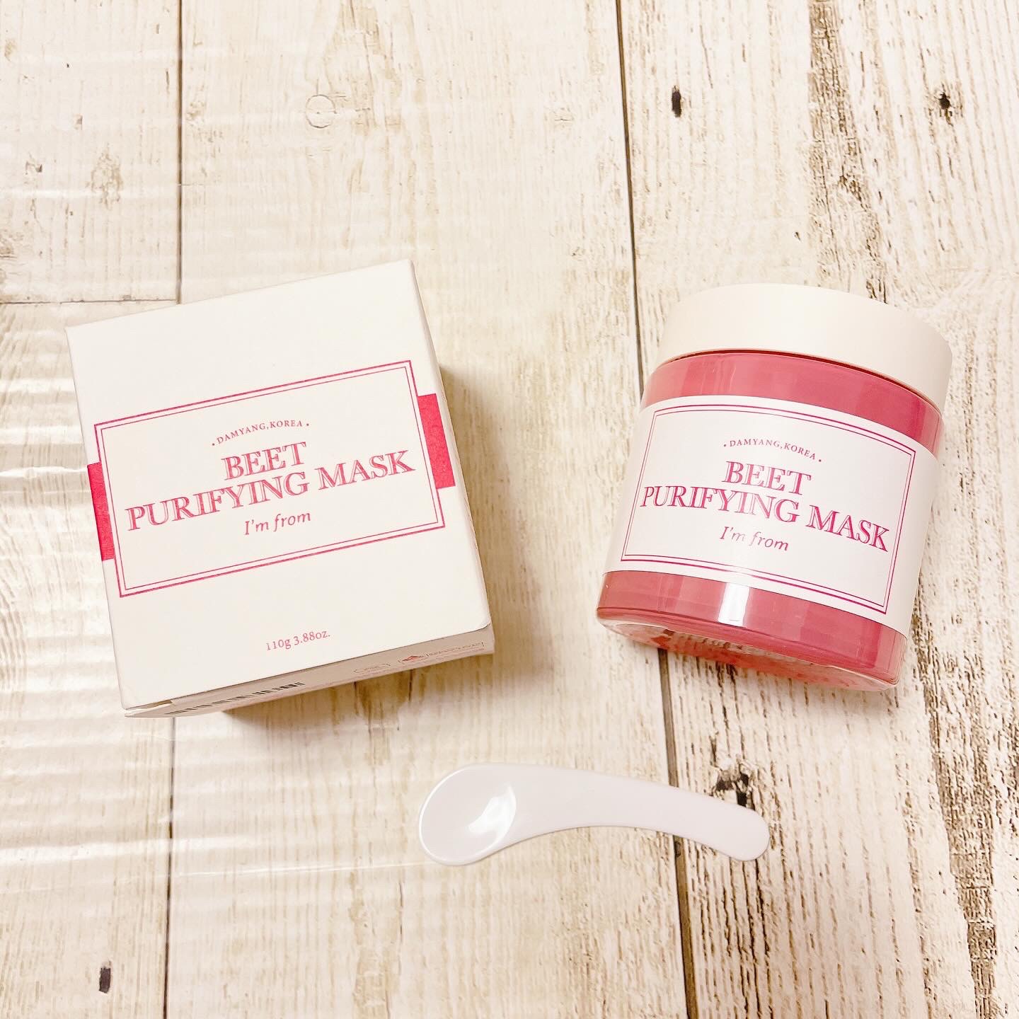 ビーツピュリファイングフェイスマスク/I'm from/洗い流すパック・マスクを使ったクチコミ（1枚目）