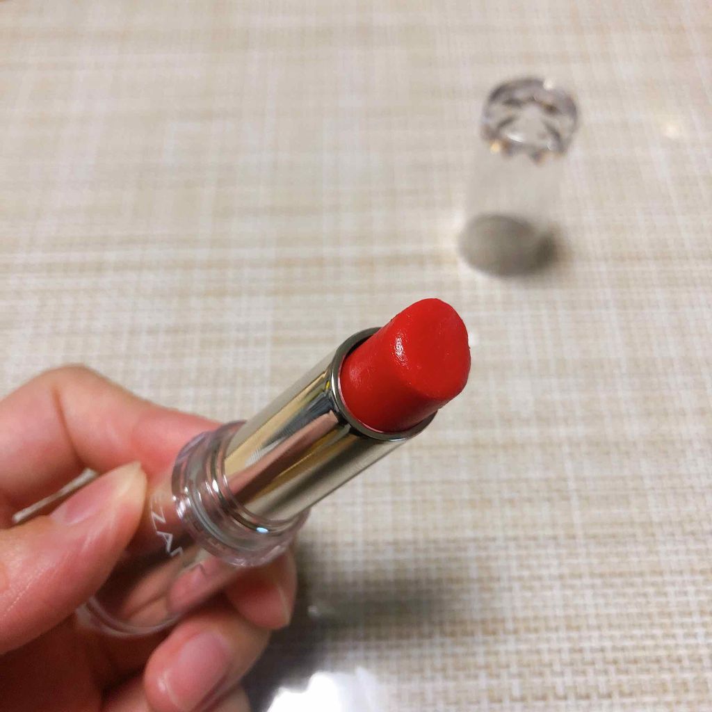 ラスティンググロスリップ/CEZANNE/口紅を使ったクチコミ(2枚目)