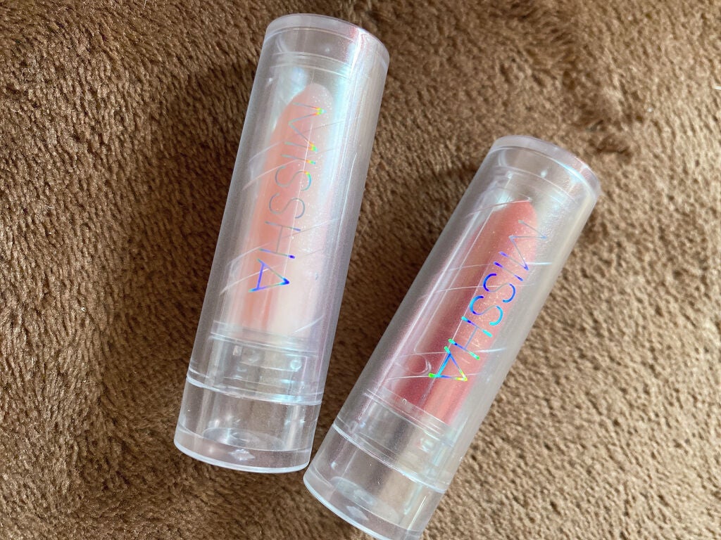 グリッタープリズム ティントリップ/MISSHA/口紅を使ったクチコミ(3枚目)