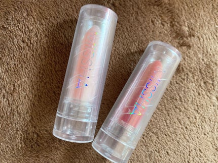 グリッタープリズム ティントリップ GCR01 フラミンゴコーラル/MISSHA/口紅を使ったクチコミ(3枚目)