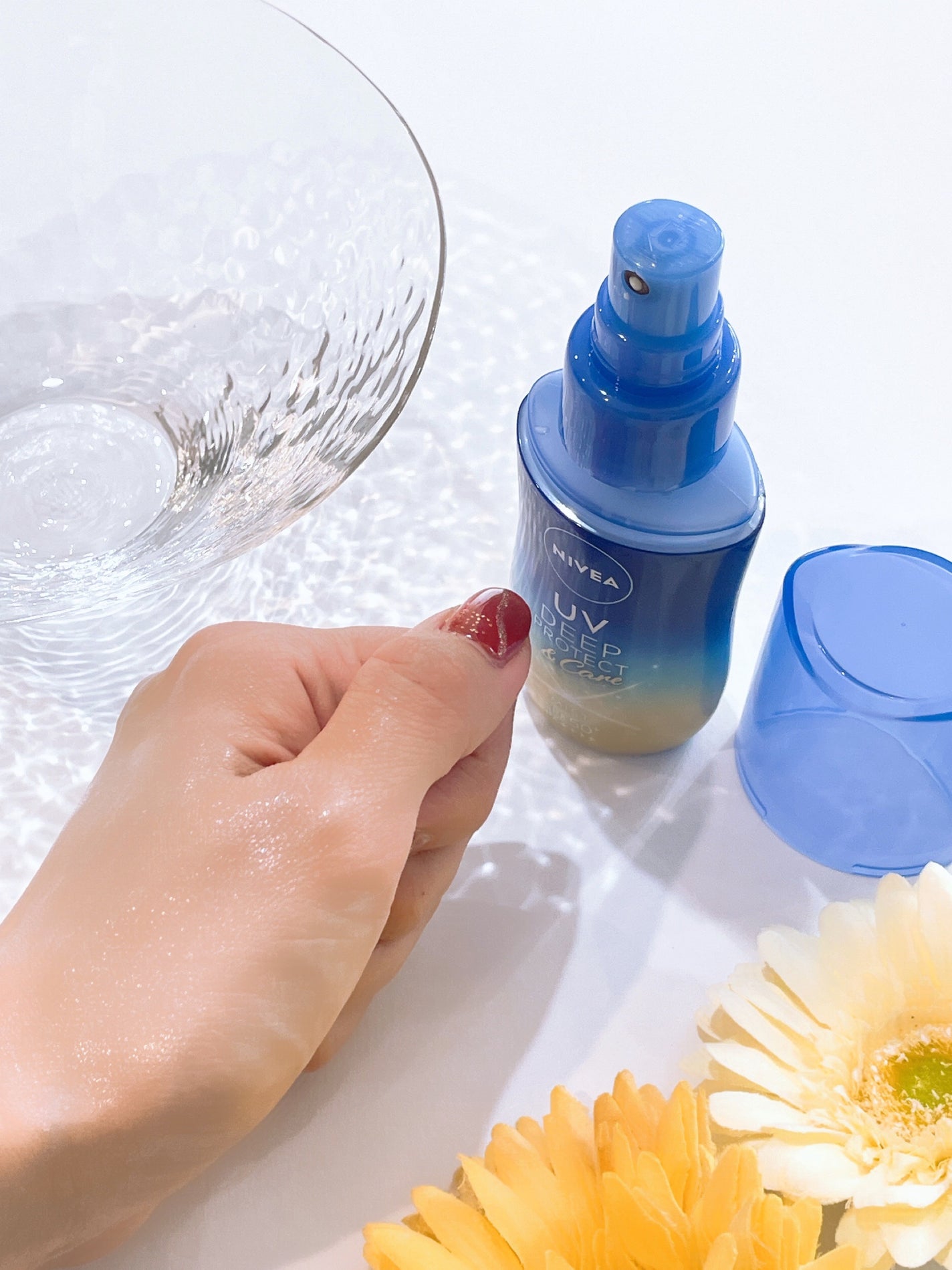 ニベアUV ディーププロテクト&ケア ミルクミスト/ニベア/日焼け止めミスト・スプレーを使ったクチコミ(6枚目)