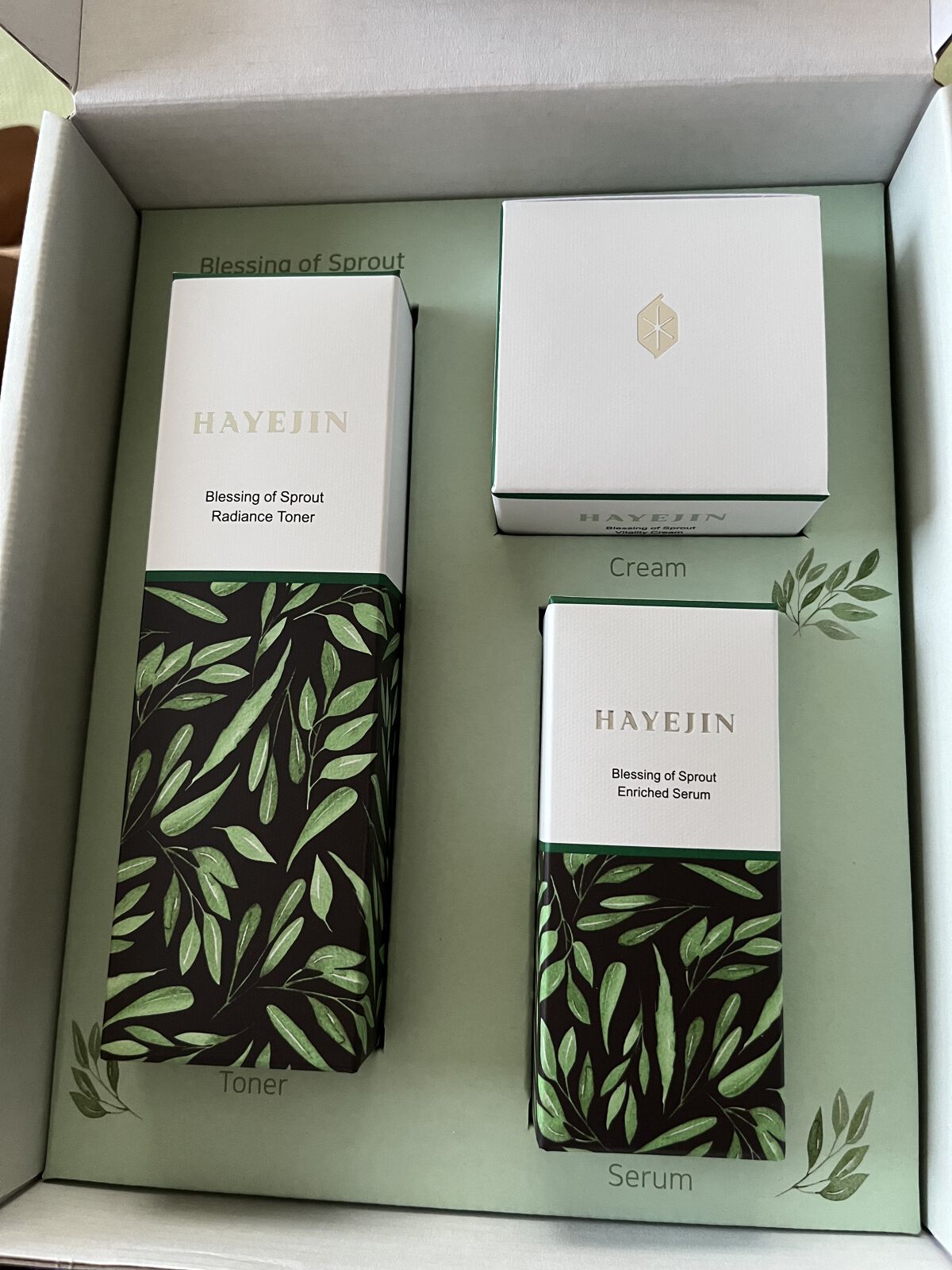 ブレッシングオブスプラウトバイタリティークリーム/HAYEJIN/フェイスクリームを使ったクチコミ（1枚目）