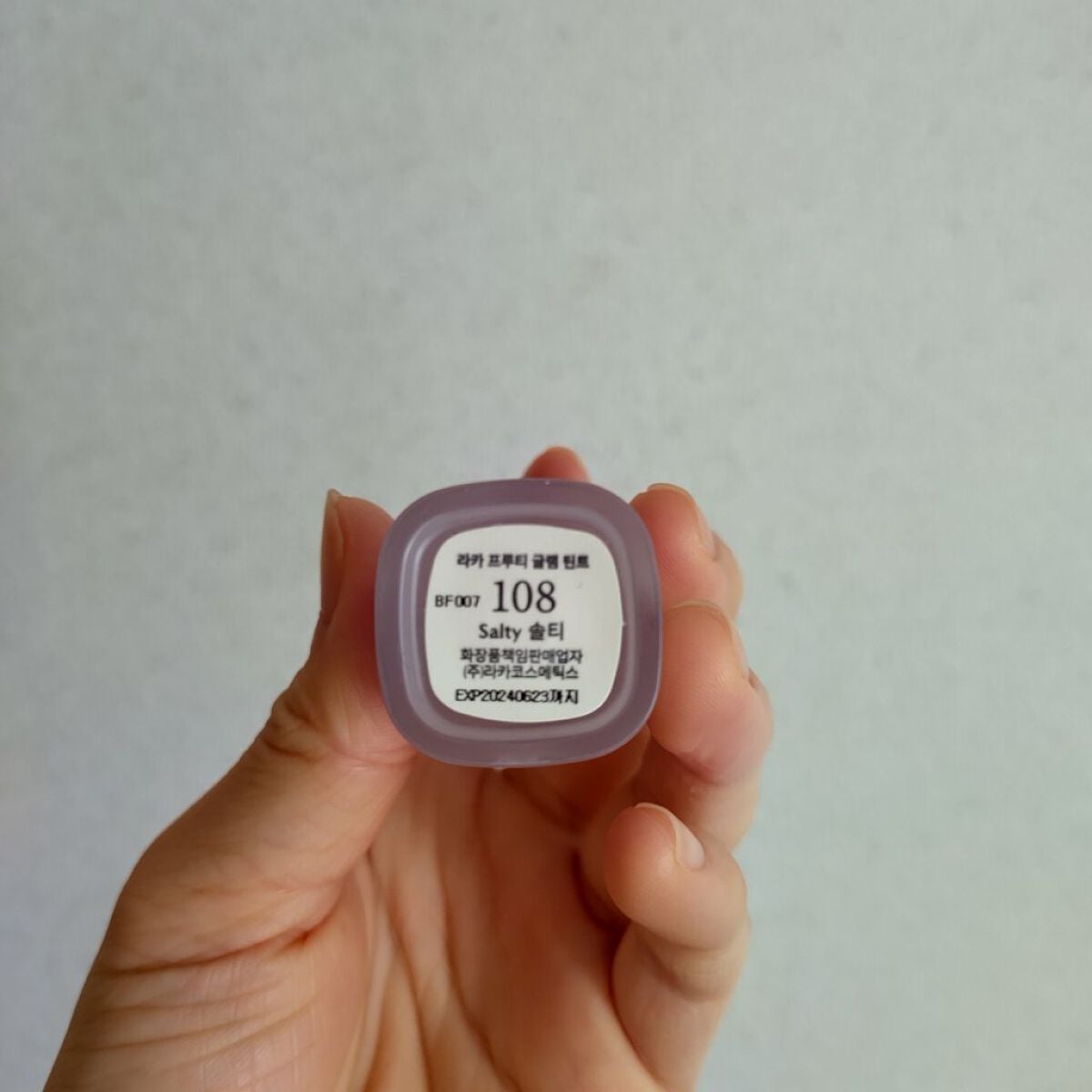 フルーティーグラムティント/Laka/リップティントを使ったクチコミ(2枚目)