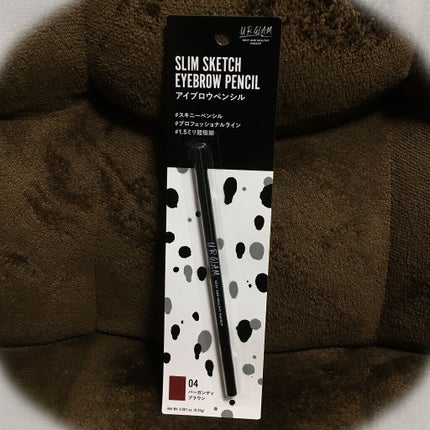 スリムスケッチアイブロウペンシル/U R GLAM/アイブロウペンシルを使ったクチコミ(1枚目)