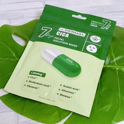7days フェイシャルソリューションマスク シカ/Dr.DERMAL/シートマスク・パックを使ったクチコミ(1枚目)