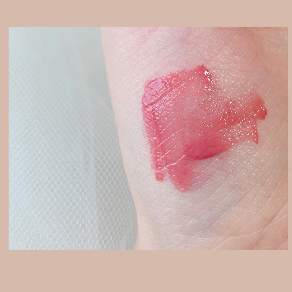 ジューシーラスティングティント/rom&nd/リップティントを使ったクチコミ(3枚目)