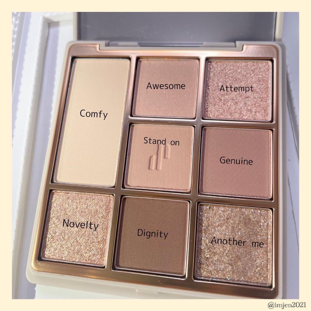 ドットオンムードアイパレット/Heart Percent/アイシャドウパレットを使ったクチコミ(3枚目)