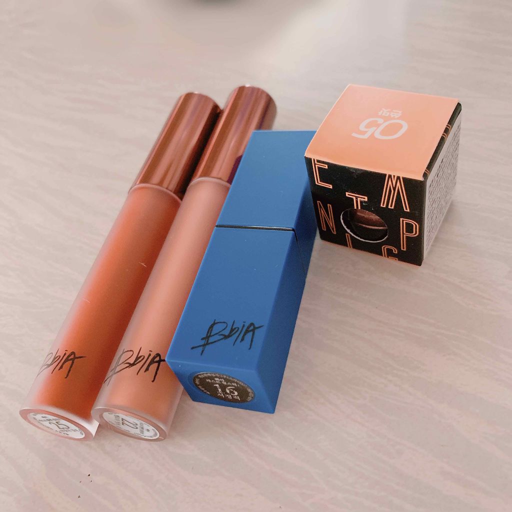 ラストベルベットティント/BBIA/リップティントを使ったクチコミ（1枚目）