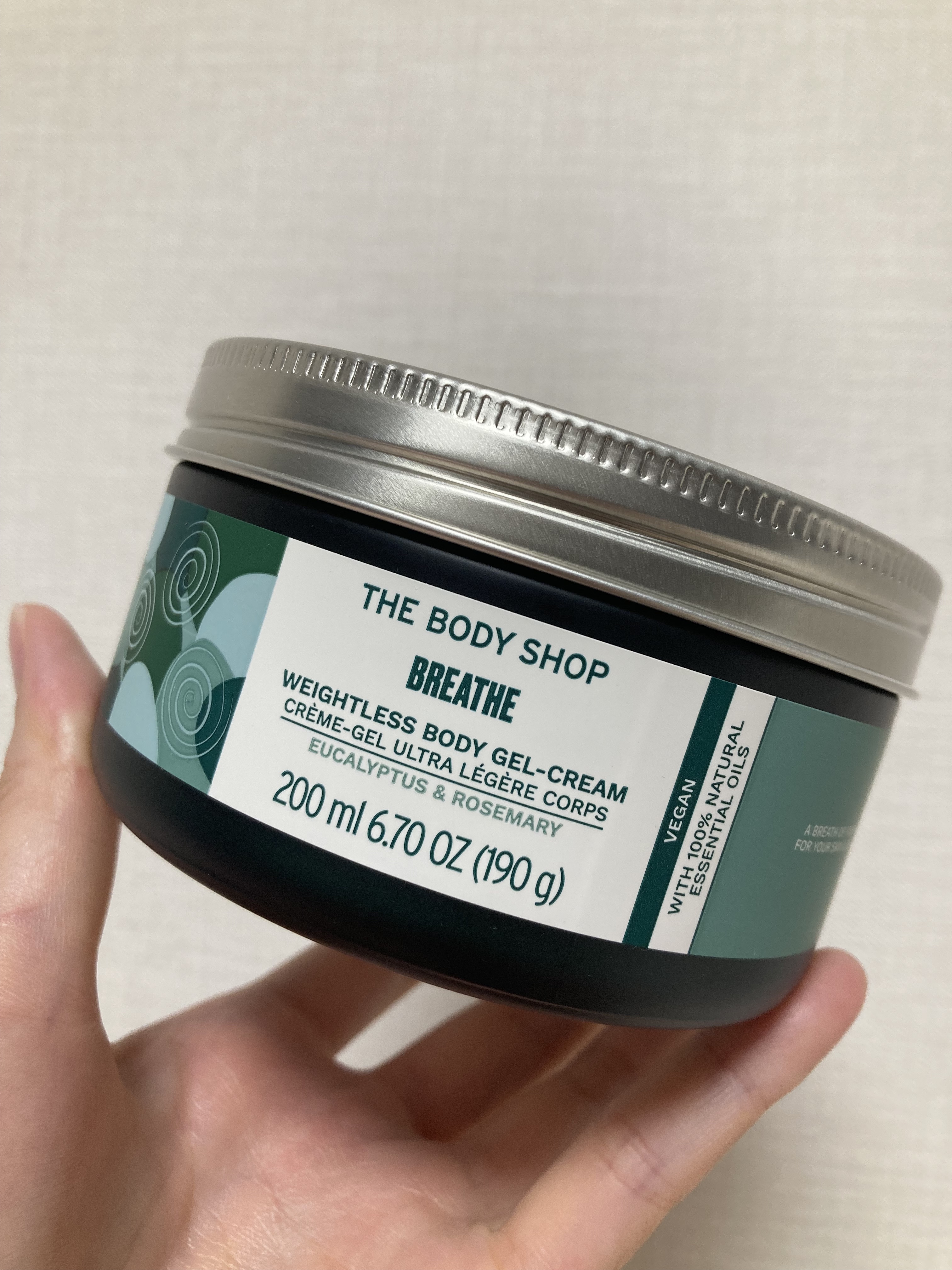 THE BODY SHOP ウェルネス ボディジェルクリーム ユーカリ& ローズマリーのクチコミ「 THE BODY SHOP

ウェルネス ボディジェルクリーム 

ユーカリ& ローズマリー.....」（2枚目）
