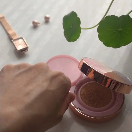 ピンクティーツリーカバーアップグロウクッション/APLIN/クッションファンデーションを使ったクチコミ(5枚目)