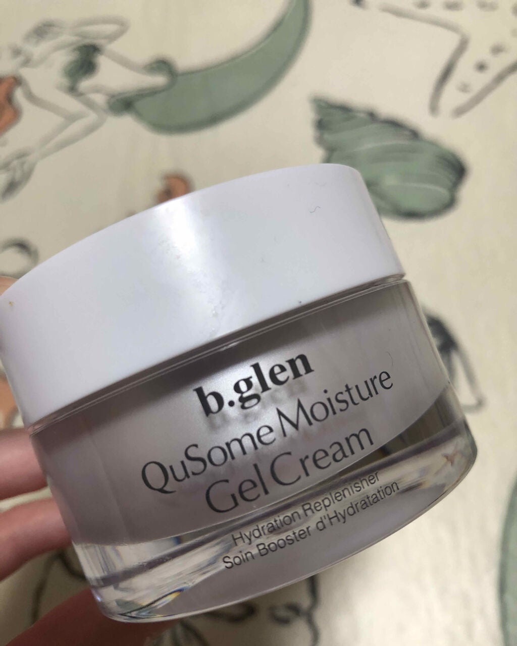 QuSomeモイスチャーゲルクリーム/b.glen/フェイスクリームを使ったクチコミ(1枚目)