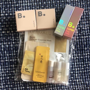 korea門さんで、B. by banila のアイグリッターとアイシャドウを買いました。サンプルもリクエストに合わせてくださって嬉しかったです。
使用感はまた後で出しますが、グリッターのラメが少し荒い