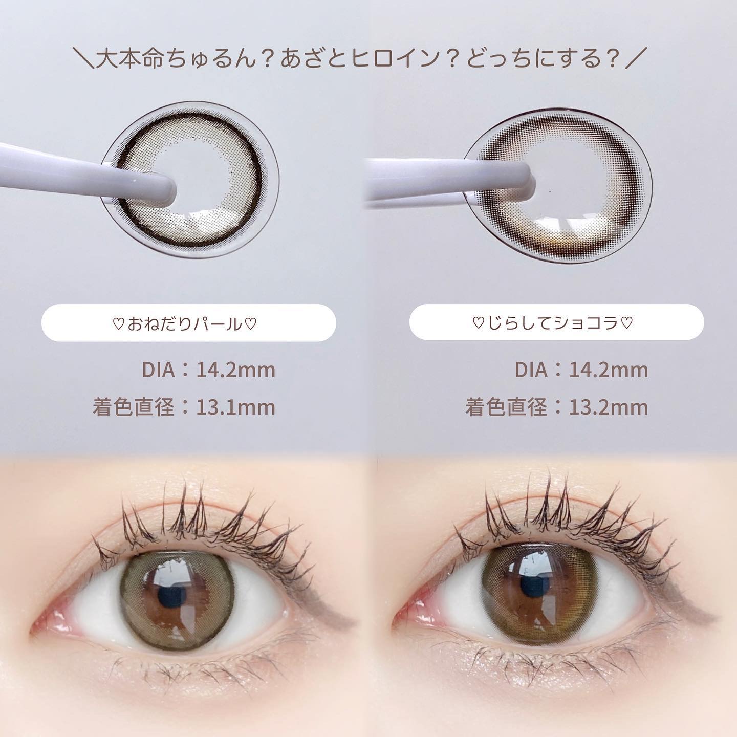 エバーカラーワンデーミリモア/エバーカラー/ワンデー（１DAY）カラコンを使ったクチコミ（2枚目）