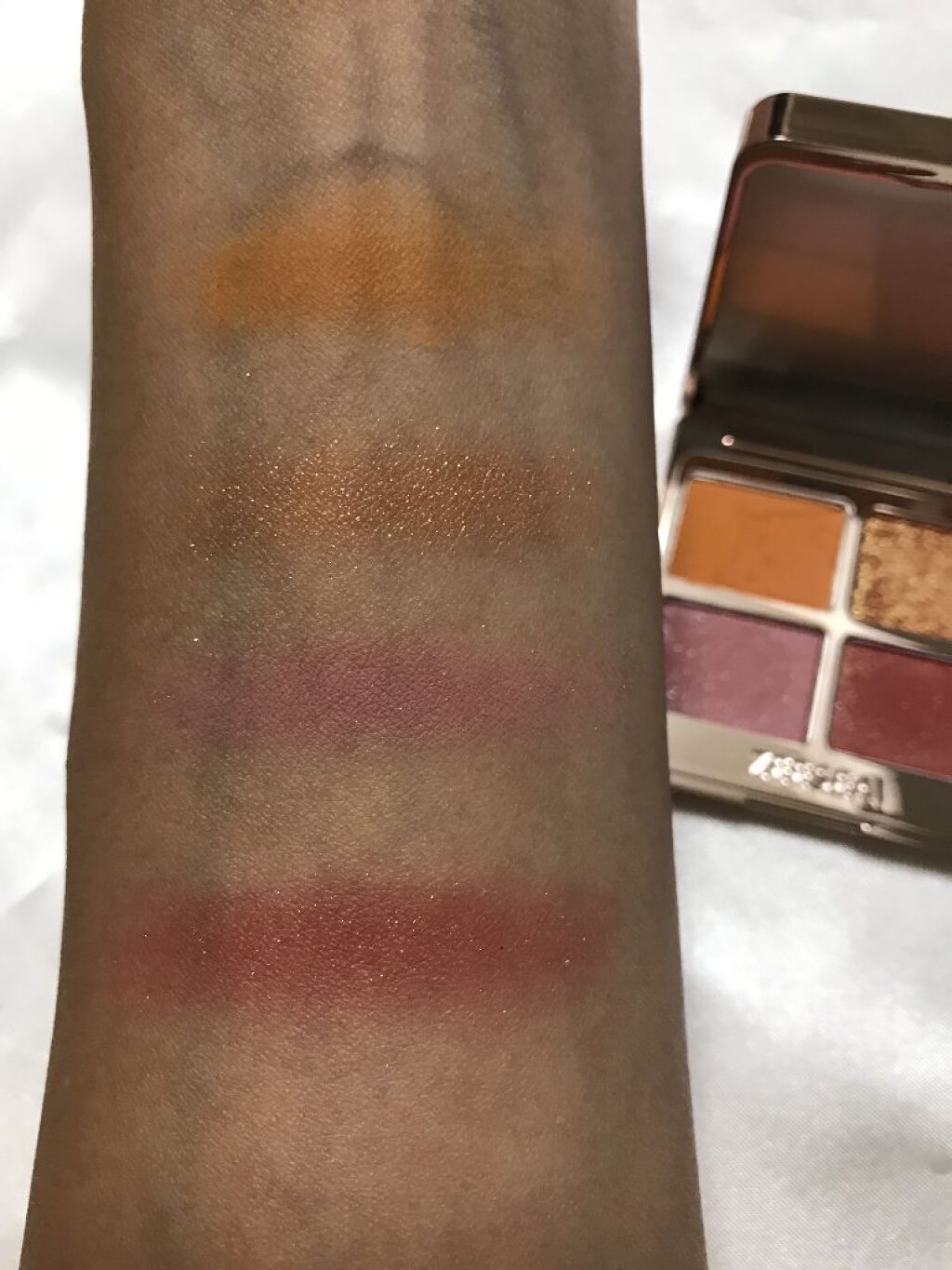 アニマルアイシャドウ(4シェード)/ZEESEA/アイシャドウパレットを使ったクチコミ(3枚目)