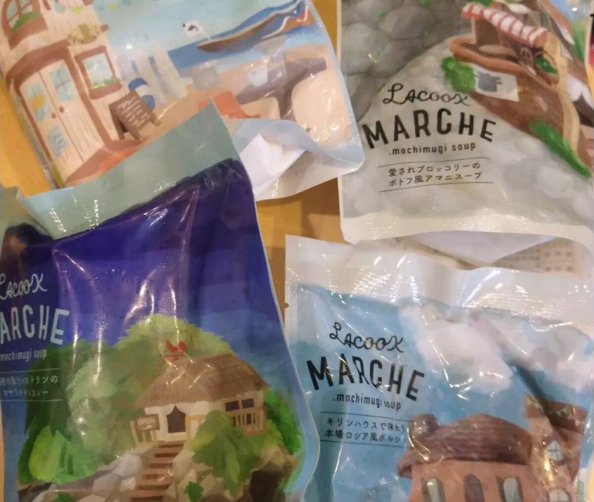 もち麦スープ/ラコックマルシェ/低糖質食品を使ったクチコミ（1枚目）
