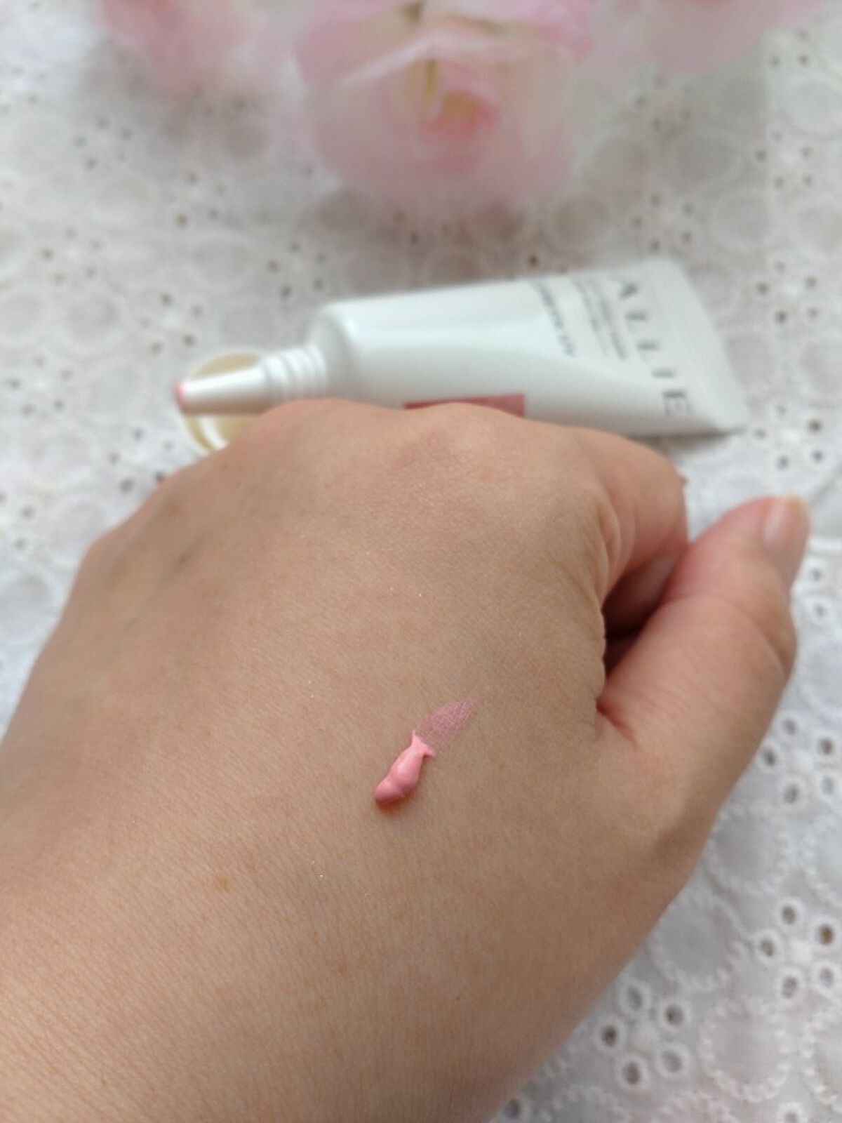 クロノビューティ カラーオンUV/アリィー/日焼け止めクリームを使ったクチコミ（3枚目）