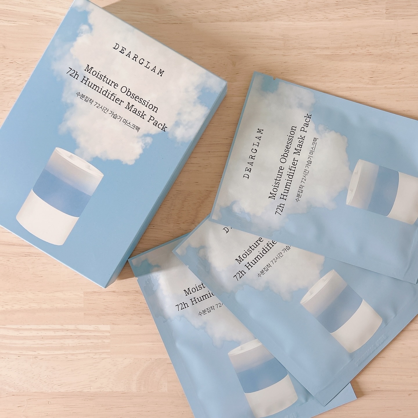 水分執着 72時間加湿器 マスクパック/dearglam/シートマスク・パックを使ったクチコミ（1枚目）