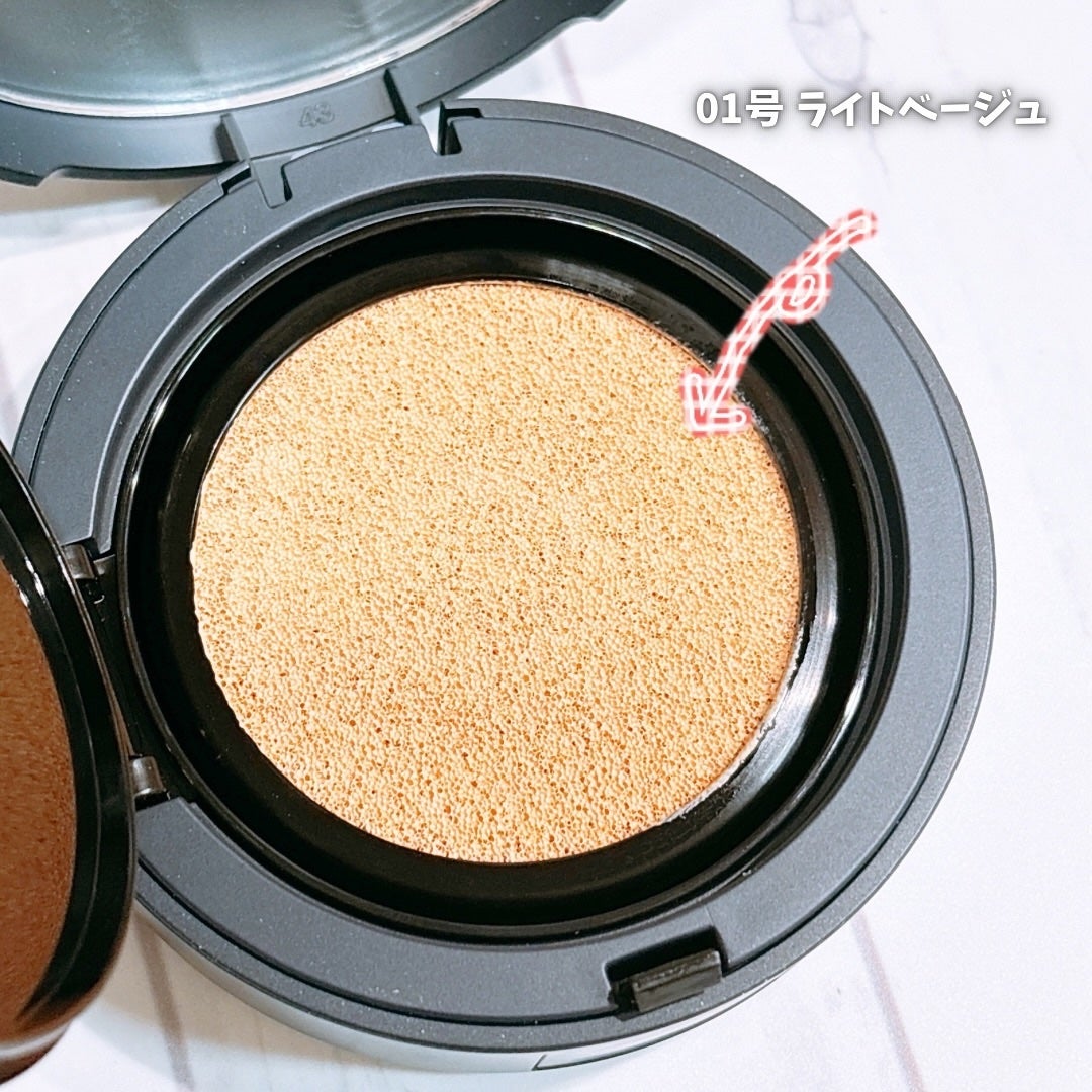 アルティメットフィット ロングウェアデニムクッション/OHUI/クッションファンデーションを使ったクチコミ(5枚目)