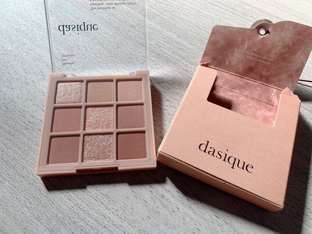シャドウパレット/dasique/アイシャドウパレットを使ったクチコミ(1枚目)