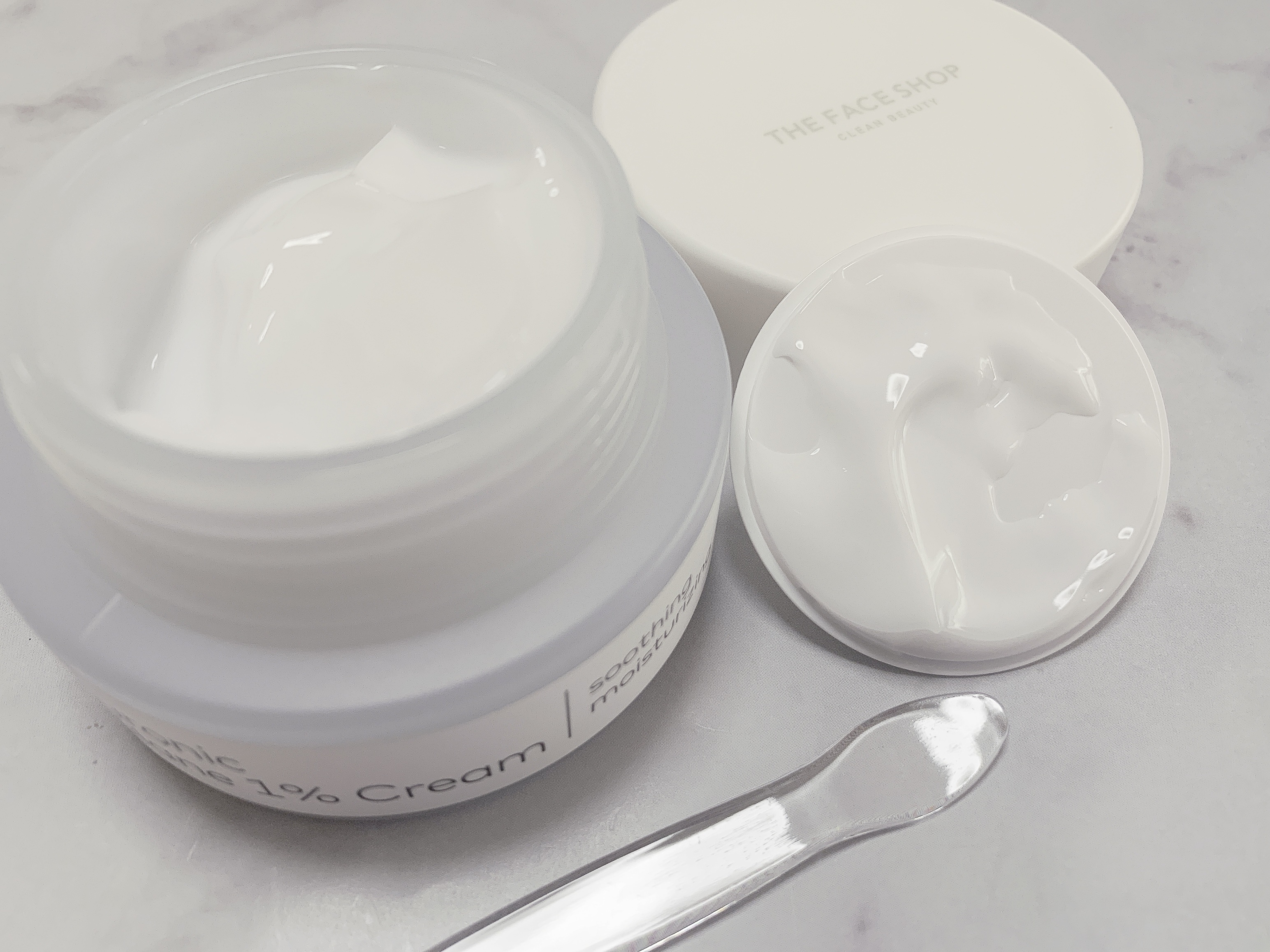 ヒアルロニックスージング1%クリーム/THE FACE SHOP/フェイスクリームを使ったクチコミ（2枚目）