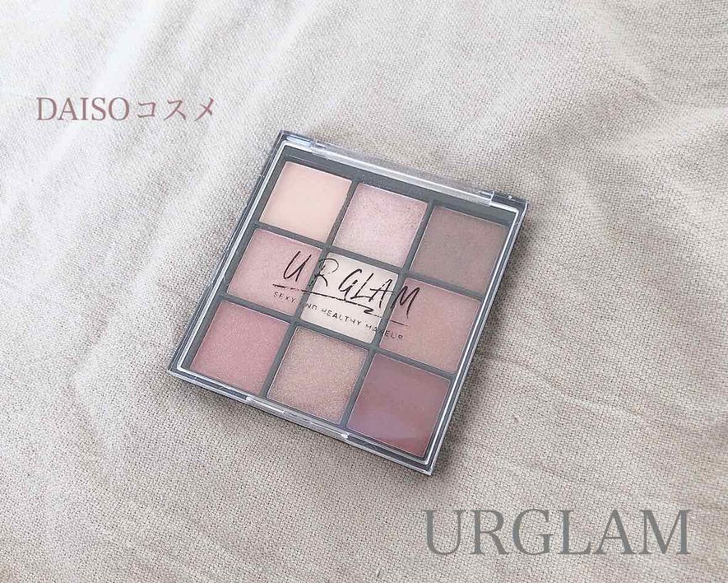 UR GLAM BLOOMING EYE COLOR PALETTE/U R GLAM/アイシャドウパレットを使ったクチコミ(1枚目)