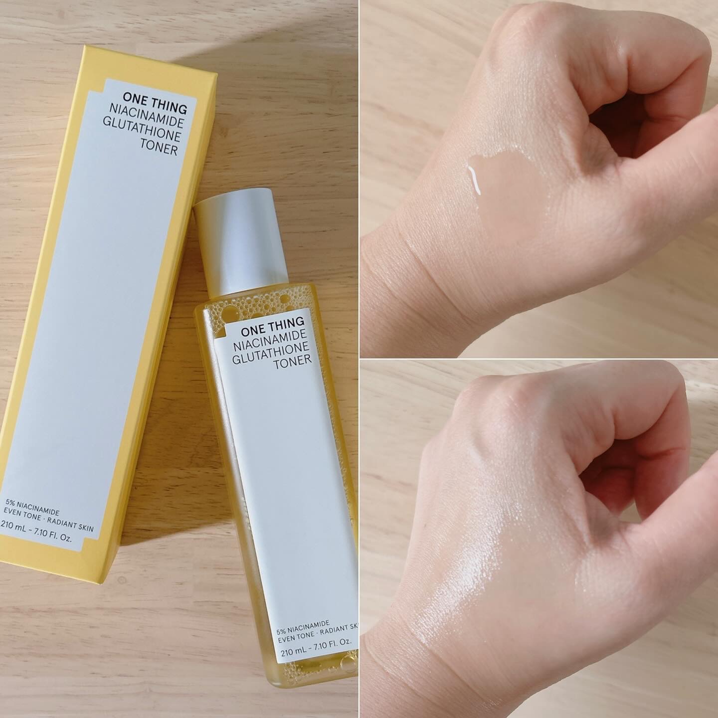 ナイアシンアミドグルタチオントナー/ONE THING/化粧水を使ったクチコミ（2枚目）