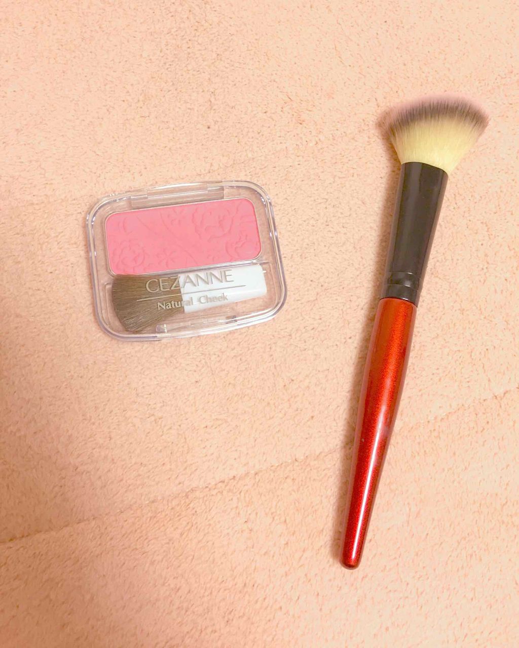 ナチュラル チークN/CEZANNE/パウダーチークを使ったクチコミ（1枚目）
