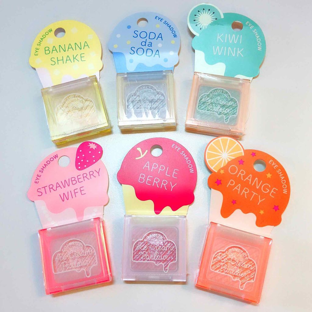 アイシャドウ/アイスクリームパーラー コスメティクス/単色アイシャドウを使ったクチコミ(1枚目)